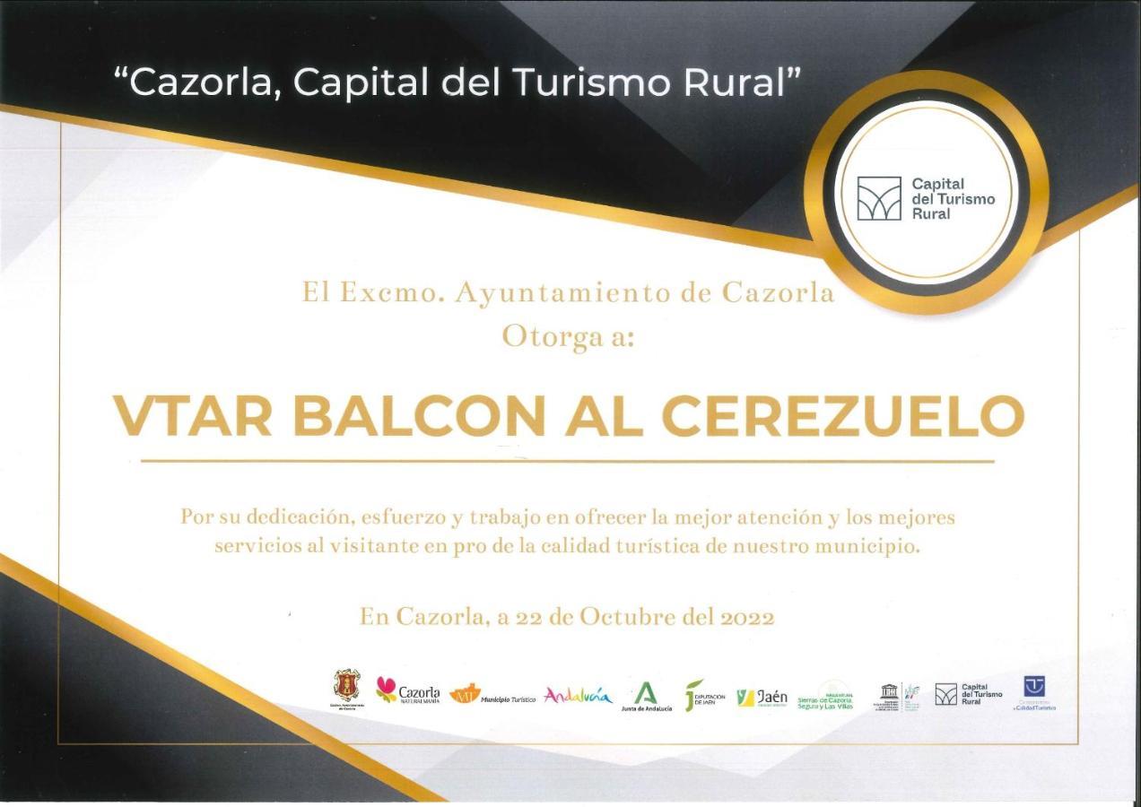 Alojamiento Balcón Al Cerezuelo Cazorla Exterior foto